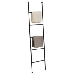 Handtuchhalter CASTEL 5 Stangen In Schwarz