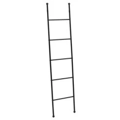 Handtuchhalter CASTEL 5 Stangen In Schwarz -Berühmt Möbel 18372 4