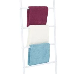 Leiterregal MORBIO Mit 6 Stangen In Weiß -Berühmt Möbel 18376 3