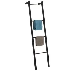 Handtuchhalter BERTOLA Aus Metall In Schwarz