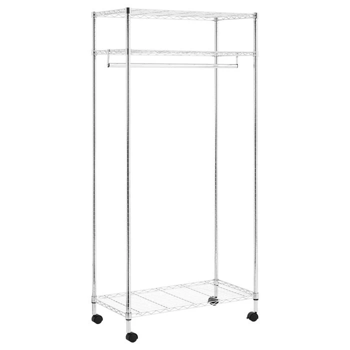 Garderobenwagen BRINDISI Mit 3 Ablagen 2 Garderobenwagen BRINDISI Mit 3 Ablagen – Bild 2