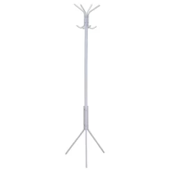 Kleiderständer ARIST In Weiß Mit 8 Haken