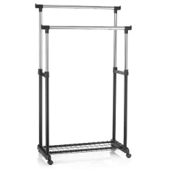 Garderobenwagen GROSSO, Höhenverstellbar Schwarz 8 Garderobenwagen GROSSO, Höhenverstellbar Schwarz -Berühmt Möbel 18455 3 N1