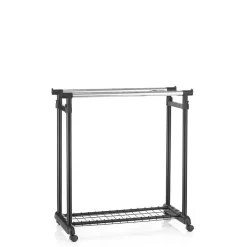 Garderobenwagen GROSSO, Höhenverstellbar Schwarz 9 Garderobenwagen GROSSO, Höhenverstellbar Schwarz -Berühmt Möbel 18455 4 N1