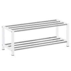 Schuhregal DUBLIN Mit 2 Böden, Weiß 5 Schuhregal DUBLIN Mit 2 Böden, Weiß -Berühmt Möbel 18462 2