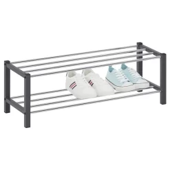 Schuhregal DUBLIN Mit 2 Böden In Grau