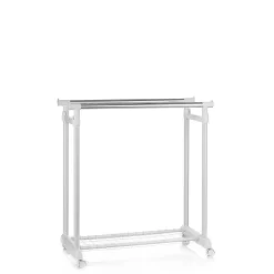 Garderobenwagen GROSSO, Höhenverstellbar Weiß 9 Garderobenwagen GROSSO, Höhenverstellbar Weiß -Berühmt Möbel 1846 4 N1