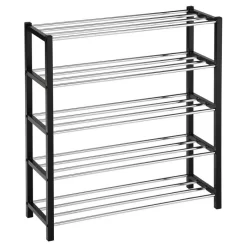 Schuhregal DUBLIN Mit 5 Böden In Schwarz -Berühmt Möbel 18470 2 N1