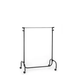 Garderobenwagen TIGER, Höhenverstellbar Schwarz -Berühmt Möbel 1872 2