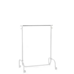 Garderobenwagen TIGER, Höhenverstellbar Weiß 5 Garderobenwagen TIGER, Höhenverstellbar Weiß -Berühmt Möbel 1873 2