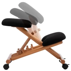 Kniehocker BORMIO Höhenverstellbar, Ergonomisch In Schwarz 10 Kniehocker BORMIO Höhenverstellbar, Ergonomisch In Schwarz -Berühmt Möbel 18800 5