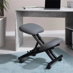 Kniehocker VICHY Höhenverstellbar, Ergonomisch In Grau -Berühmt Möbel 18803 A0 N1