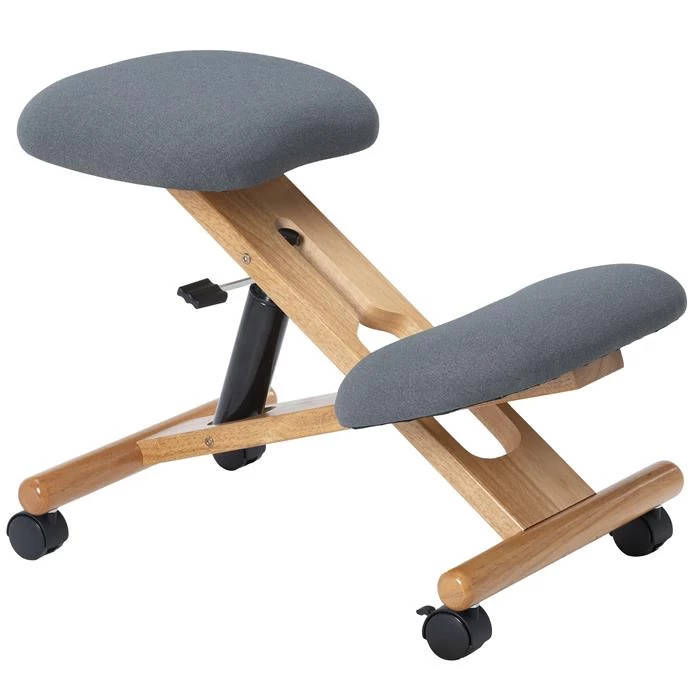 Kniehocker VILLACH Höhenverstellbar, Ergonomisch In Grau 1 Kniehocker VILLACH Höhenverstellbar, Ergonomisch In Grau