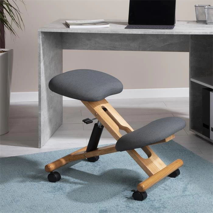 Kniehocker VILLACH Höhenverstellbar, Ergonomisch In Grau 6 Kniehocker VILLACH Höhenverstellbar, Ergonomisch In Grau – Bild 6