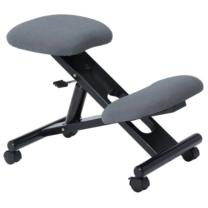 Kniehocker MALO Höhenverstellbar, Ergonomisch In Grau 1 Kniehocker MALO Höhenverstellbar, Ergonomisch In Grau