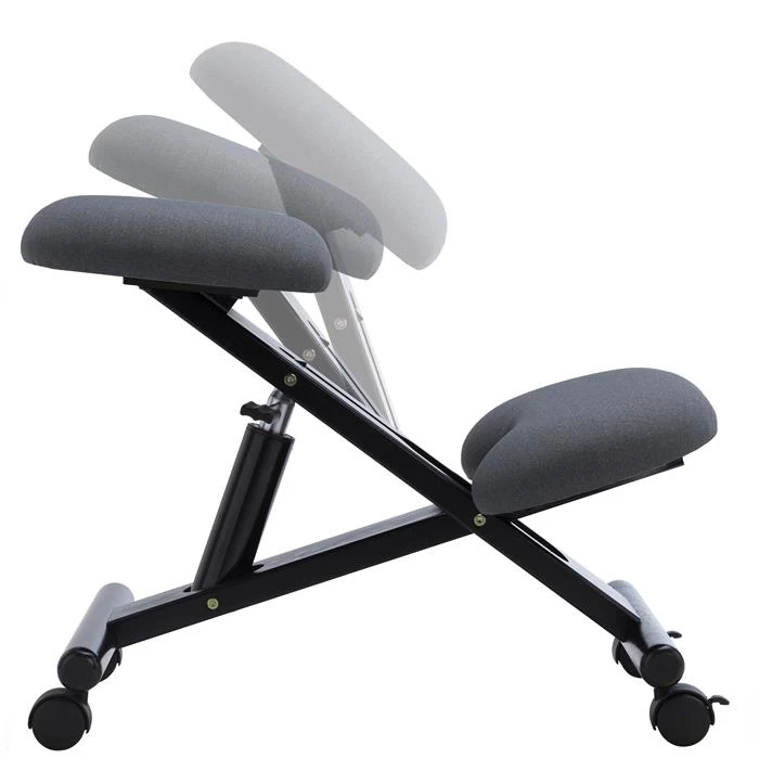 Kniehocker MALO Höhenverstellbar, Ergonomisch In Grau 5 Kniehocker MALO Höhenverstellbar, Ergonomisch In Grau – Bild 5