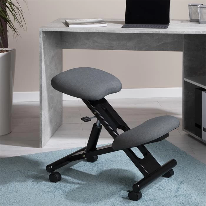 Kniehocker MALO Höhenverstellbar, Ergonomisch In Grau 6 Kniehocker MALO Höhenverstellbar, Ergonomisch In Grau – Bild 6