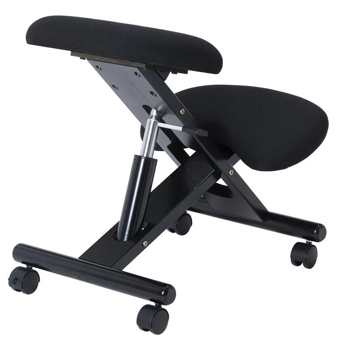 Kniehocker MALO Höhenverstellbar, Ergonomisch In Schwarz 2 Kniehocker MALO Höhenverstellbar, Ergonomisch In Schwarz – Bild 2