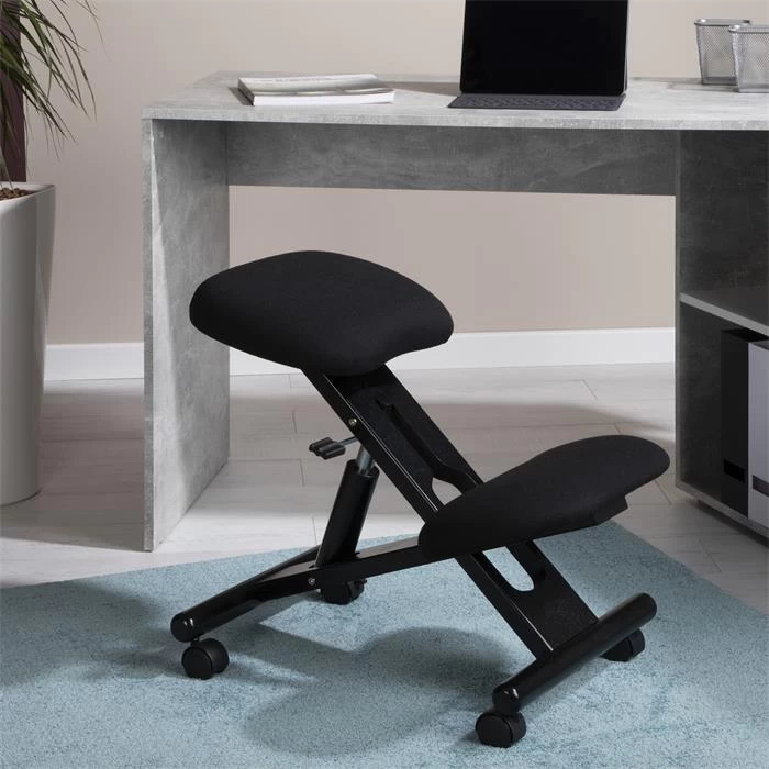 Kniehocker MALO Höhenverstellbar, Ergonomisch In Schwarz 6 Kniehocker MALO Höhenverstellbar, Ergonomisch In Schwarz – Bild 6