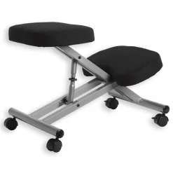 Kniehocker Kniestuhl ROBERT In Schwarz/alufarben 6 Kniehocker Kniestuhl ROBERT In Schwarz/alufarben -Berühmt Möbel 1881 2