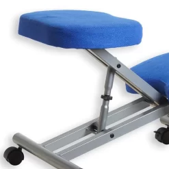 Kniehocker Kniestuhl ROBERT In Blau/alufarben 7 Kniehocker Kniestuhl ROBERT In Blau/alufarben -Berühmt Möbel 1882 3