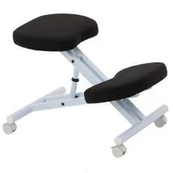 Kniehocker Kniestuhl ROBERT In Weiß/schwarz