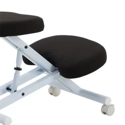 Kniehocker Kniestuhl ROBERT In Weiß/schwarz 10 Kniehocker Kniestuhl ROBERT In Weiß/schwarz -Berühmt Möbel 1888 4