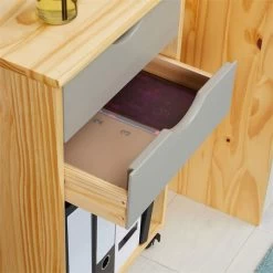 Rollcontainer KANO Mit 2 Schubladen Und 1 Ablagefach In Natur/grau 11 Rollcontainer KANO Mit 2 Schubladen Und 1 Ablagefach In Natur/grau -Berühmt Möbel 2113 AC5