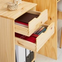 Rollcontainer KANO Mit 2 Schubladen Und 1 Ablagefach In Natur -Berühmt Möbel 2115 AC4