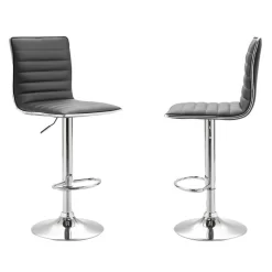 Barhocker ROCA Im 2er Set In Grau