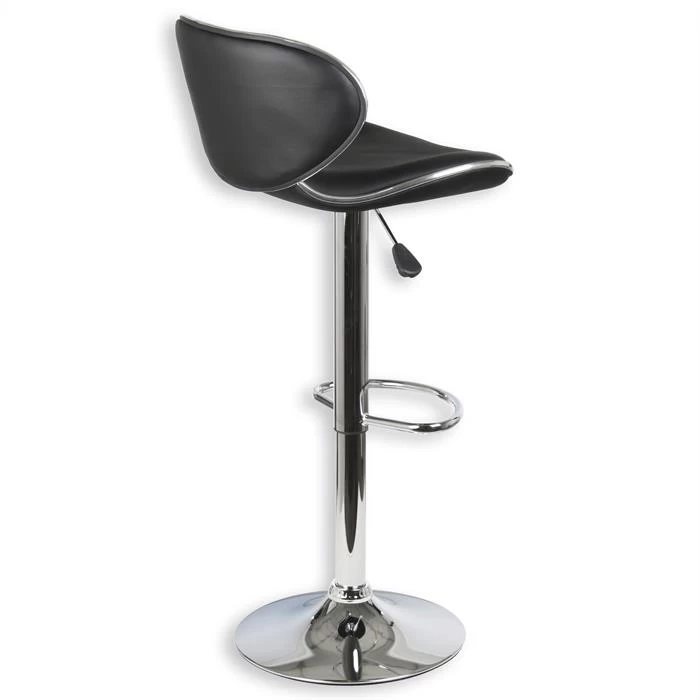 Barhocker LOUNGE Im 2er Set In Schwarz 3 Barhocker LOUNGE Im 2er Set In Schwarz – Bild 3