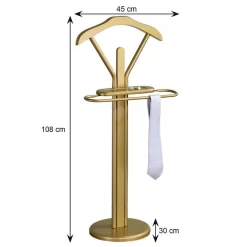 Herrendiener FABIO Goldfarben -Berühmt Möbel 3054 2