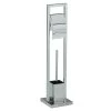 Toilettenpapierhalter TOMA Verchromt, Freistehend
