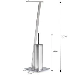 WC Garnitur VARESE Inkl. WC Bürste, Freistehend 10 WC Garnitur VARESE Inkl. WC Bürste, Freistehend -Berühmt Möbel 30606 4