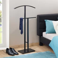 Herrendiener SCOTT Mit Hosenbügel In Schwarz -Berühmt Möbel 30607 AC0