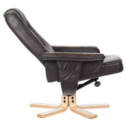 Relaxsessel CHARLY Mit Hocker Und Kunstleder In Braun 9 Relaxsessel CHARLY Mit Hocker Und Kunstleder In Braun -Berühmt Möbel 31103 3 N