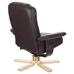 Relaxsessel CHARLY Mit Hocker Und Kunstleder In Braun 10 Relaxsessel CHARLY Mit Hocker Und Kunstleder In Braun -Berühmt Möbel 31103 4 N