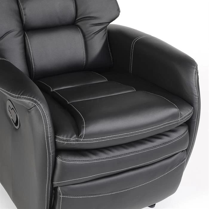 Fernsehsessel SOPHIE Mit Liegefunktion Schwarz 3 Fernsehsessel SOPHIE Mit Liegefunktion Schwarz – Bild 3