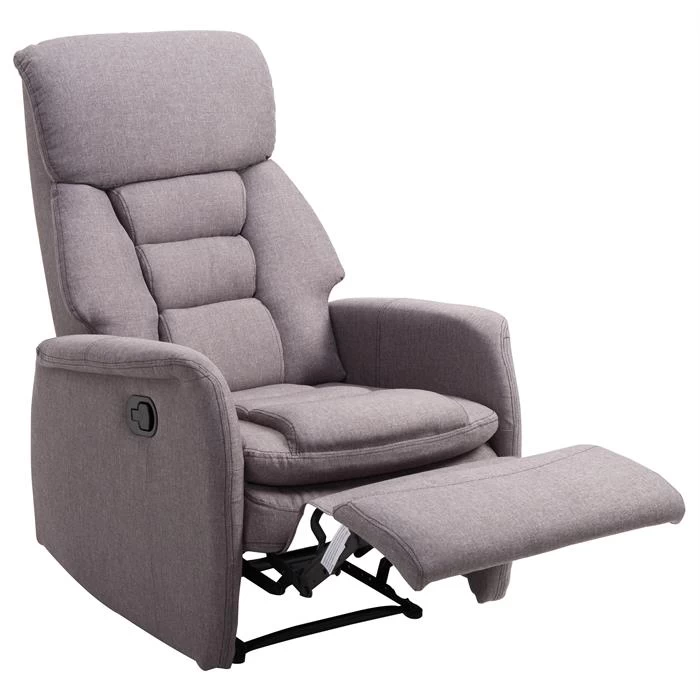 Fernsehsessel RELAJO Mit Stoffbezug In Grau 2 Fernsehsessel RELAJO Mit Stoffbezug In Grau – Bild 2