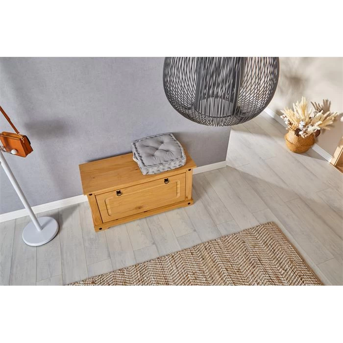 Schuhbank TEQUILA, Kiefer Massiv, Mexiko 6 Schuhbank TEQUILA, Kiefer Massiv, Mexiko – Bild 6