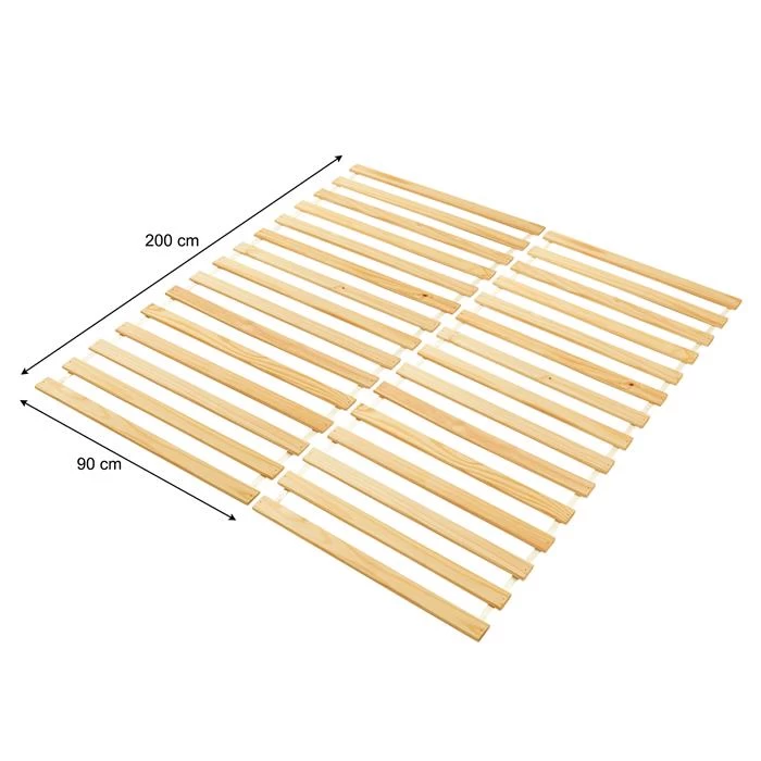 Rollrost Aus Kiefer In 90 X 200 Cm 2er Set 6 Rollrost Aus Kiefer In 90 X 200 Cm 2er Set – Bild 6
