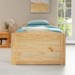 Bett Mit Stauraum JESSY 90x190 Cm, Mit Ausziehbett In Natur 8 Bett Mit Stauraum JESSY 90x190 Cm, Mit Ausziehbett In Natur -Berühmt Möbel 5056 AC1