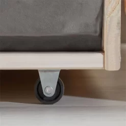 Ausziehbett LORENA 90x190 Cm, Kiefer In Taupe/weiß -Berühmt Möbel 5087 AC4