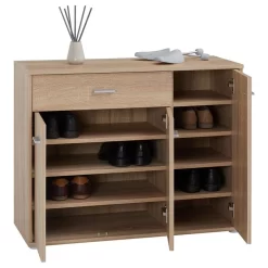 Schuhschrank DEUSTO In Sonoma Eiche 6 Schuhschrank DEUSTO In Sonoma Eiche -Berühmt Möbel 51012 2