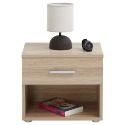 Nachttisch MARY In Sonoma Eiche Mit 1 Schublade 6 Nachttisch MARY In Sonoma Eiche Mit 1 Schublade -Berühmt Möbel 51129 2