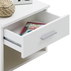 Nachttisch MARY Im 2er Set In Hochglanz Weiß 7 Nachttisch MARY Im 2er Set In Hochglanz Weiß -Berühmt Möbel 51143 3