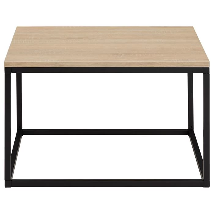 Couchtisch NOVY Mit Metallgestell, In Sonoma Eiche/schwarz 2 Couchtisch NOVY Mit Metallgestell, In Sonoma Eiche/schwarz – Bild 2