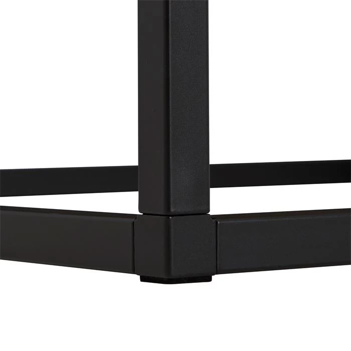 Couchtisch NOVY Mit Metallgestell, In Sonoma Eiche/schwarz 4 Couchtisch NOVY Mit Metallgestell, In Sonoma Eiche/schwarz – Bild 4