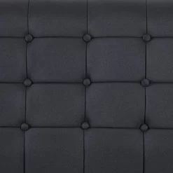 Polsterbett CANNES 90x200 Cm, Stoff In Schwarz 7 Polsterbett CANNES 90x200 Cm, Stoff In Schwarz -Berühmt Möbel 51266 2