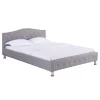 Polsterbett BIARRITZ 140 X 200 Cm, In Grau
